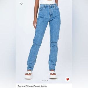 Princess Polly Demmi Denim Jeans